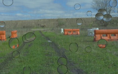 Rain sample frame 8